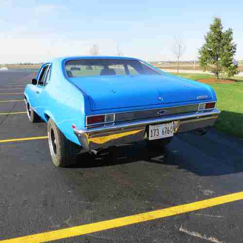 1968 CHEVROLET CHEVY II NOVA 350/400 frame off, 12 bolt, very nice car, image 3