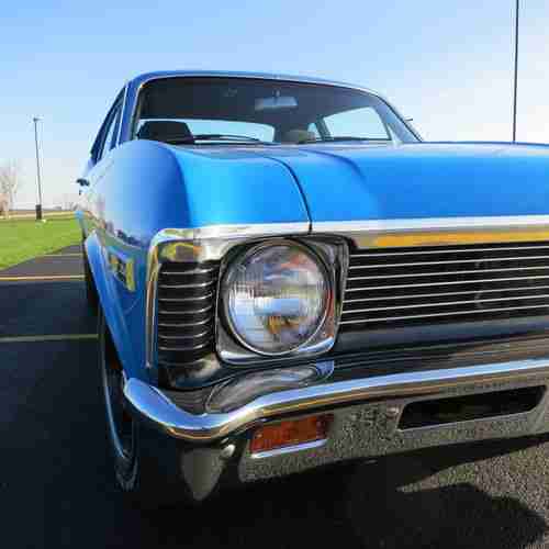 1968 CHEVROLET CHEVY II NOVA 350/400 frame off, 12 bolt, very nice car, image 4