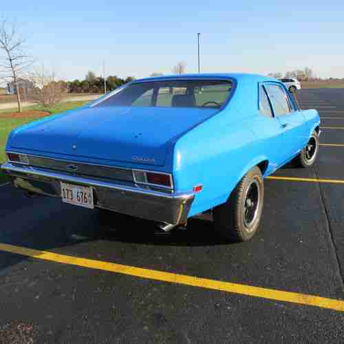 1968 CHEVROLET CHEVY II NOVA 350/400 frame off, 12 bolt, very nice car, image 14
