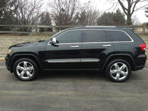 2012 jeep grand cherokee overland sport utility 4-door 3.6l