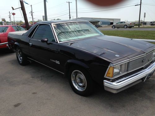 1981 chevrolet el camino ss