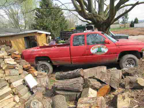 1996 dodge ram 4x4 8ft bed extra cab rear seats runs great, image 4