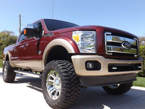 2012 ford f250 king ranch  fully custom beauty!!!! wow!!!!
