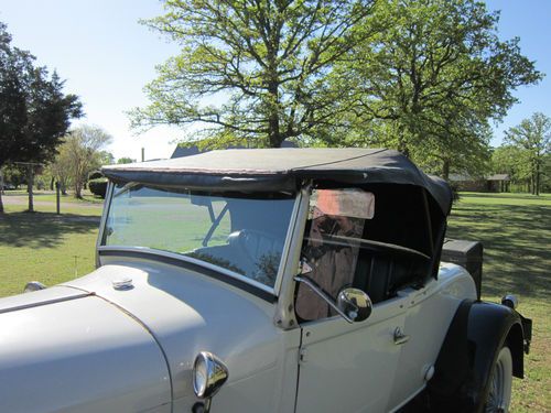 Shay replica of a 1929 ford. model a convertible