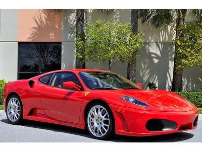 2008 ferrari f430 coupe f1! one owner!! 8k miles! fresh service challenge wheels