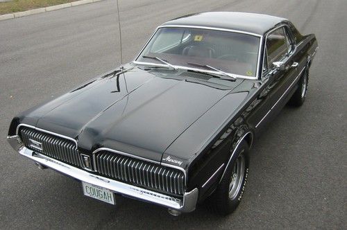 1967 mercury cougar xr7 - exc. cond california car with original smog pump. wow!