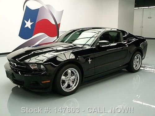 2011 ford mustang premium v6 pony auto leather only 29k texas direct auto
