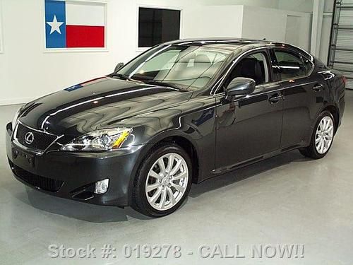 2008 lexus is250 awd sunroof nav rear cam xenons 44k mi texas direct auto