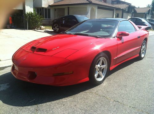 Ws6 trans am 6-speed torch red southern california garage kept beauty ram air!