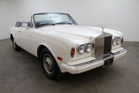 1986 rolls royce corniche convertible - original california car