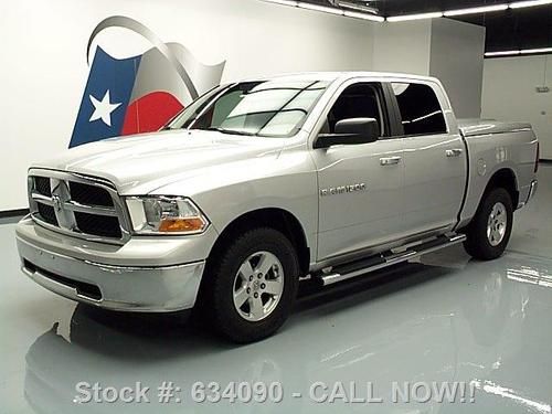 2011 dodge ram slt crew 4x4 6-pass tonneau cover 63k mi texas direct auto