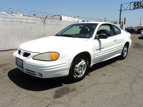 2000 pontiac grand am se coupe 2-door 2.4l, no reserve