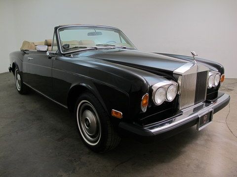 1979 rolls royce corniche convertible - with 50,871 original miles