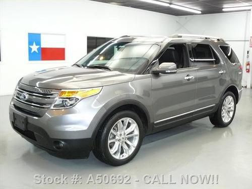 2012 ford explorer limited dual sunroof nav dvd 17k mi texas direct auto