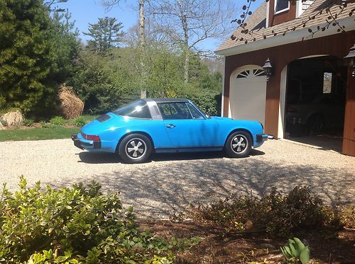 1974 mexico blue targa, all original #'s matching, beautiful. no reserve!