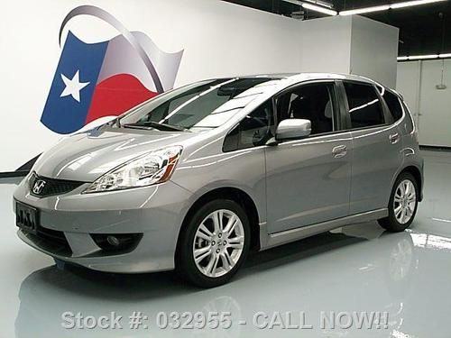 2010 honda fit sport 5-speed rear spoiler alloys 27k mi texas direct auto