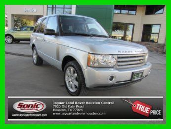 Land rover 08 range luxury sport utility 6-speed xenon sunroof speed premium box