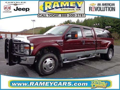 2008 ford f-350 super duty lariat crew cab pickup 4-door 6.4l