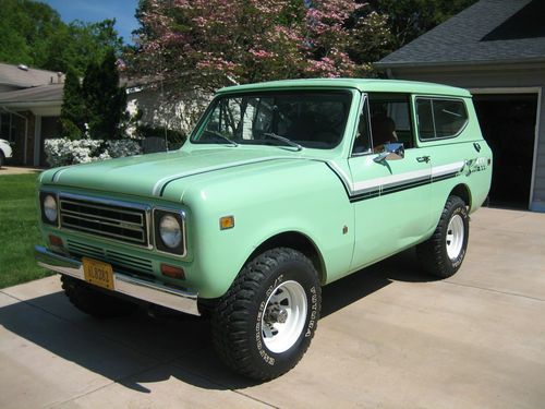 1979 scout ii - 27k mile, 4 speed, california survivor