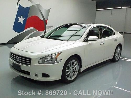 2010 nissan maxima 3.5 sv premium pano sunroof nav 28k texas direct auto