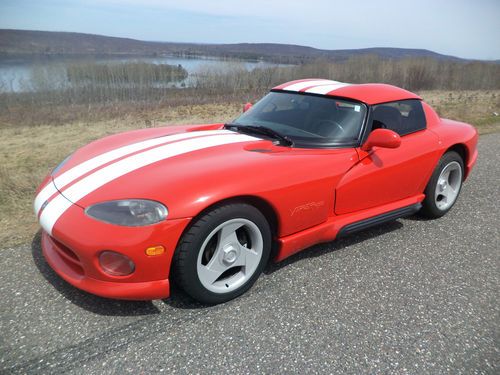 1993 dodge viper generation 1 rt/10 sports car runs and looks great v-10 look...