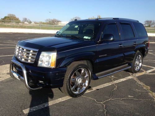 2004 cadillac escalade awd ac remote start 22" rims nav rear camera fully loaded