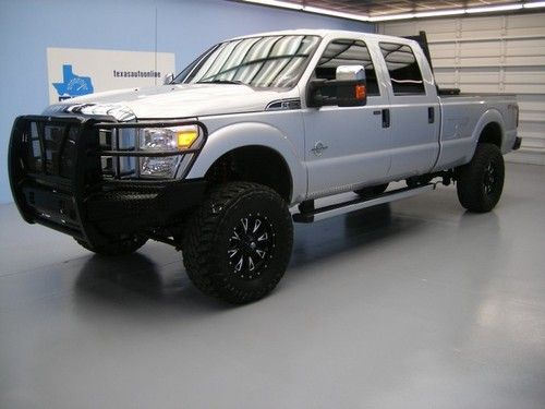 We finance!!!  2011 ford f-250 xlt 4x4 powerstroke diesel fx4 lift 18 rims 1 own