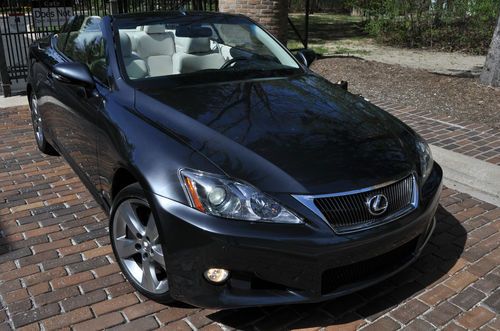 2010 lexus is350 conv.no reserve.leather/navi/camera/heat/cool.u-sonic.rebuilt