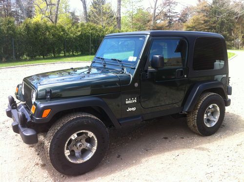 2004 jeep wrangler sport utility 2-door - willys edition