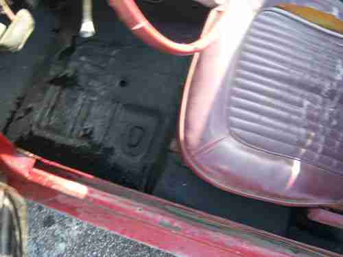 1968 Mustang Converitible Project Solid 6cyl Auto. Runs & Drives !!!, image 3