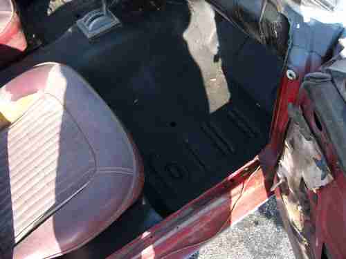 1968 Mustang Converitible Project Solid 6cyl Auto. Runs & Drives !!!, image 5