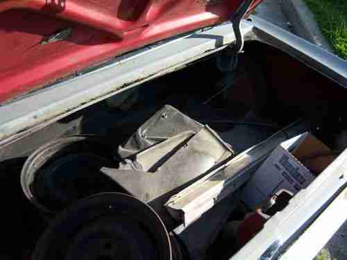 1968 Mustang Converitible Project Solid 6cyl Auto. Runs & Drives !!!, image 8