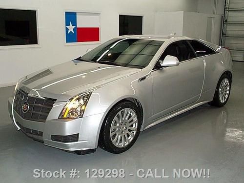 2011 cadillac cts4 3.6 coupe awd auto 18" wheels 22k mi texas direct auto