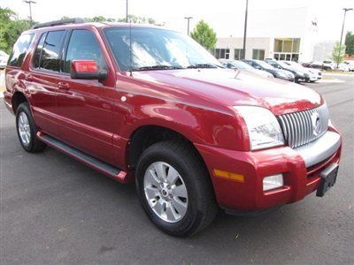 2006 mercury mountaineer- 4wd, dvd, leather, very nice