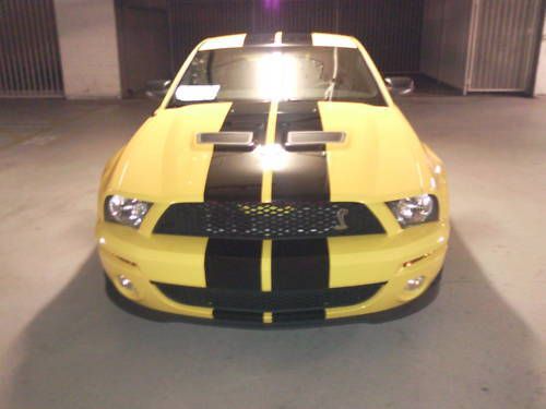 Ford mustang l@@k shelby gt 500 v8 coupe one of a kind gt500 under ford warranty