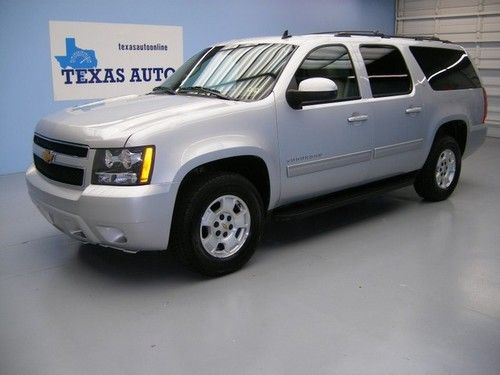 We finance!! 2012 chevrolet suburban lt flex-fuel auto roof 2 tv's 3rd row 1 own