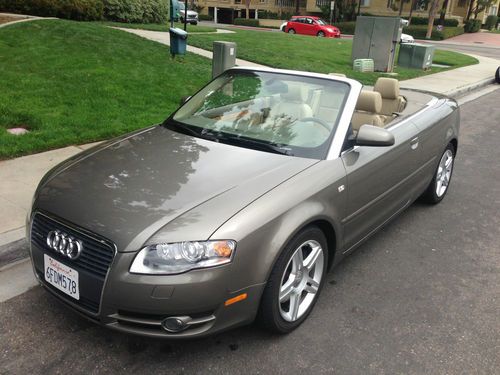 2008 audi a4 cabriolet convertible 2-door 2.0l