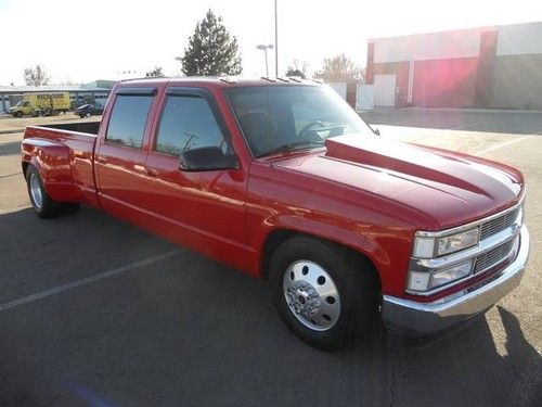 1993 chevrolet c3500 cheyenne crew cab pickup 4-door 7.4l
