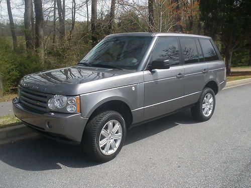 2007 land rover range rover hse sport utility 4-door 4.4l