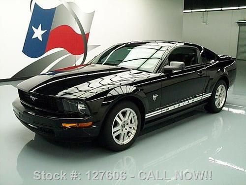 2009 ford mustang premium auto glass roof spoiler 44k texas direct auto
