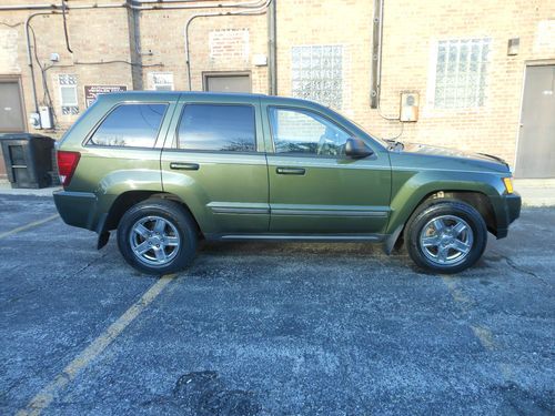 2007 jeep grand cherokee * green * 53k * moon roof