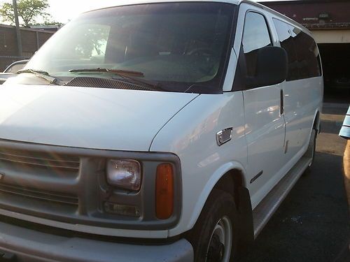 Turbo diesel 11 passenger  3 rows seatingwith heavy duty tow package  rear  a/c