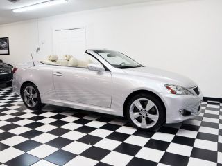 2010 lexus is 350c conv tech pkg navi btooth only 19k mi 1 owner mint