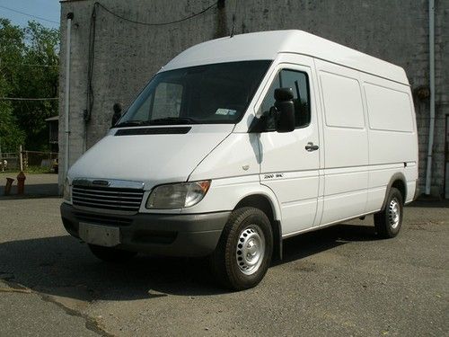 2006 dodge sprinter freighliner 2500 mercedes cargo van no reserve