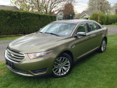 2013 ford taurus limited sedan 4-door 3.5l 4dr 10.5k mi sport pkg loaded premium