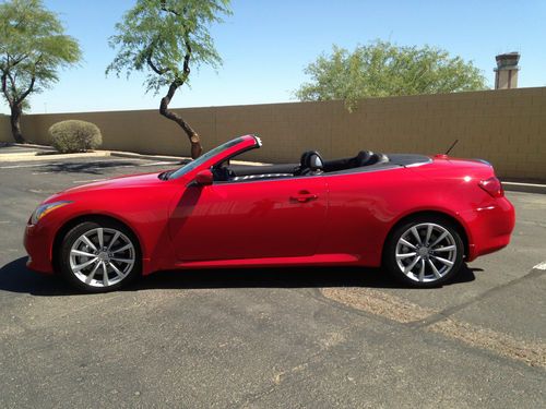 2009 infiniti g37 sport convertible 2-door 3.7l