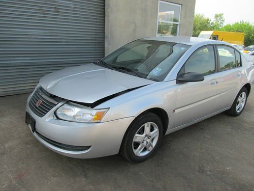 2006 saturn ion repairable wreck salvage low reservere