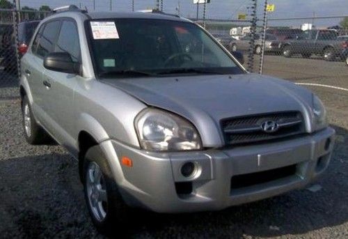 2007 hyundai tucson gls sport utility 4-door 2.0l