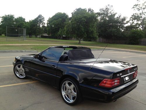 Mercedes sl500 conv roadster,amg sport,triple black,chrome,s500,sl320,560sl,s,e