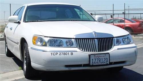 Lincoln town car 2000 livery fleet